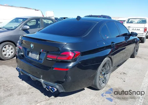 2014 BMW M5 z USA, uszkodzony, nr VIN WBSFV9C58ED097478